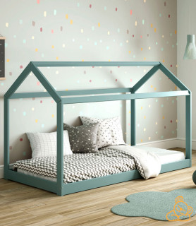 Cama en forma de cabaña modelo Oso.