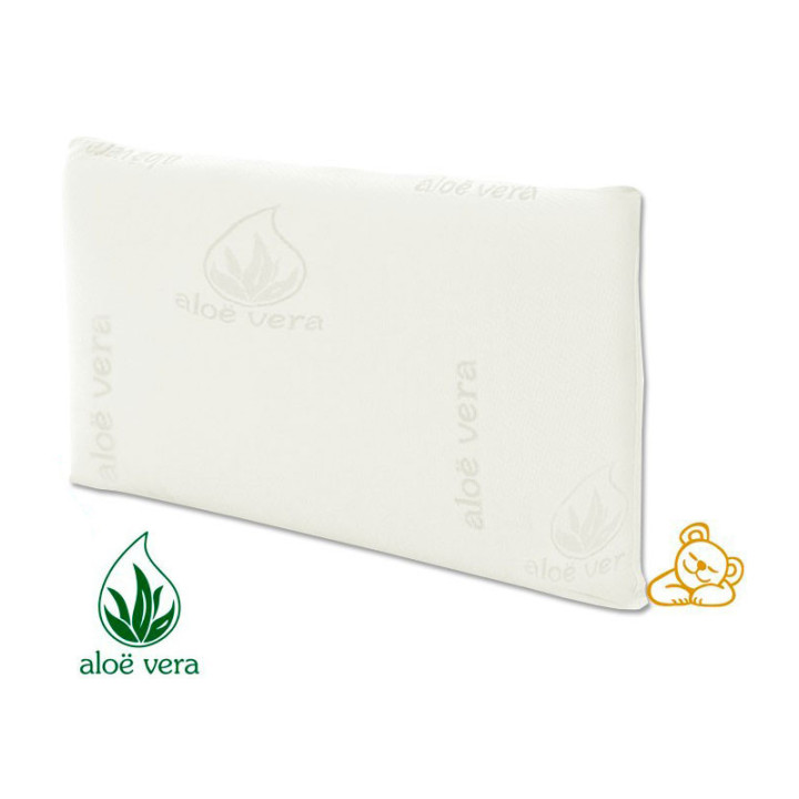 Almohada viscoelástica con aloe vera