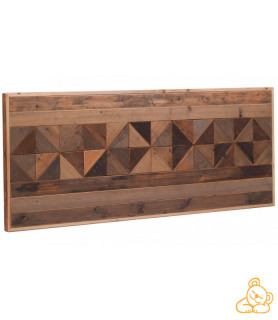 Cabecero de madera reciclada en Madrid
