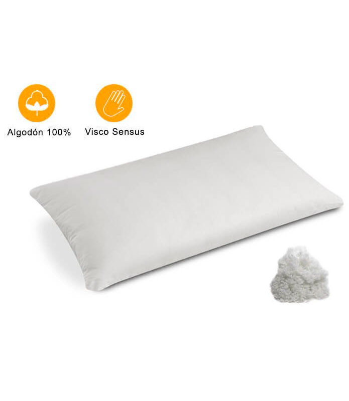 Almohada Viscoelástica Copos 90cm Donegal Collections con Ofertas