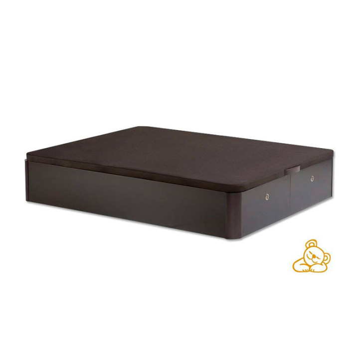 Canapé de madera con cajones frontales