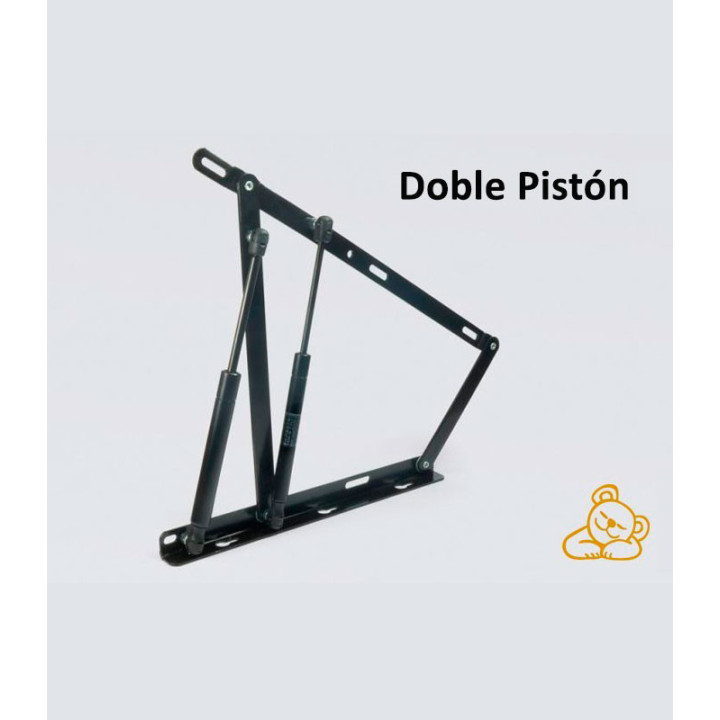 Canapé con doble pistón