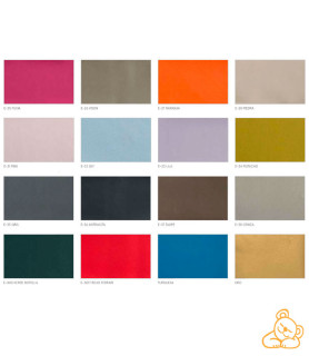 Colores de polipiel para canapés tapizados con cajones