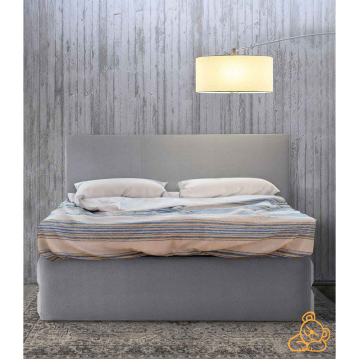 Canapé tapizado y cajones para dormitorio
