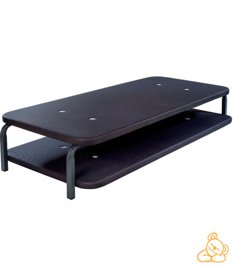 Cama nido con base tapizada
