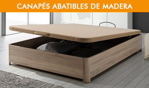 Canapé de madera Articulado de Muebles Cotino