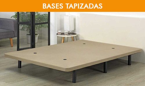 Bases tapizadas baratas para cama - Milcolchones.com®