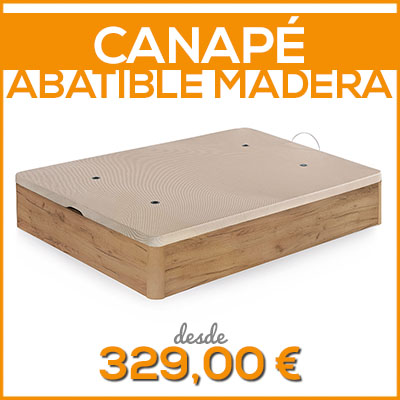 Compra tu canapé abatible de madera al  mejor precio