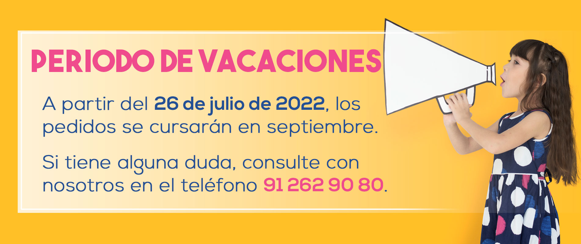 Los pedidos en vacaciones se tramitarán en septiembre en Milcolchones