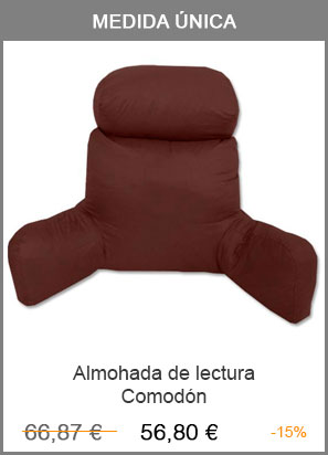 Liquidación de la almohada de lectura Comodón  en Milcolchones