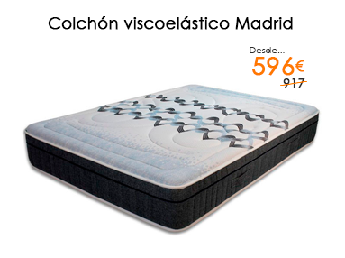 Colchón de gel y grafeno modelo Madrid con un 35% de descuento en Milcolchones, tu tienda de Colchones en Móstoles y Madrid